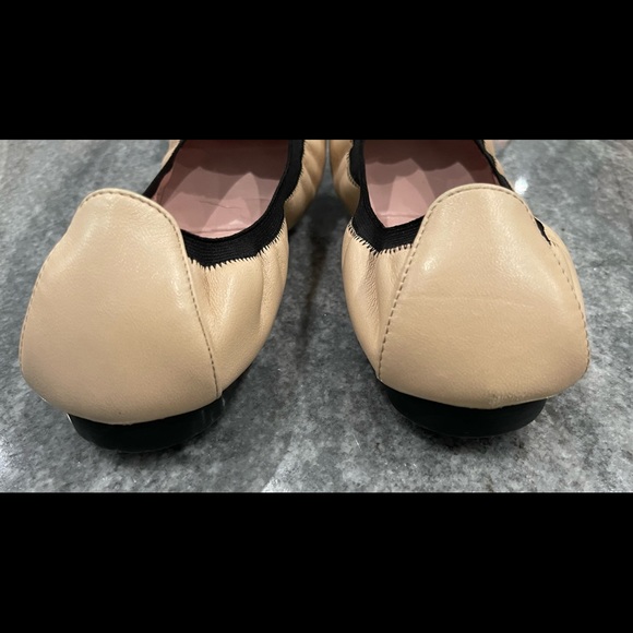 Pretty Ballerinas Classic Ballet flats in Cream & Black, Size 39 (8 - 8.5 US) - Picture 10 of 14